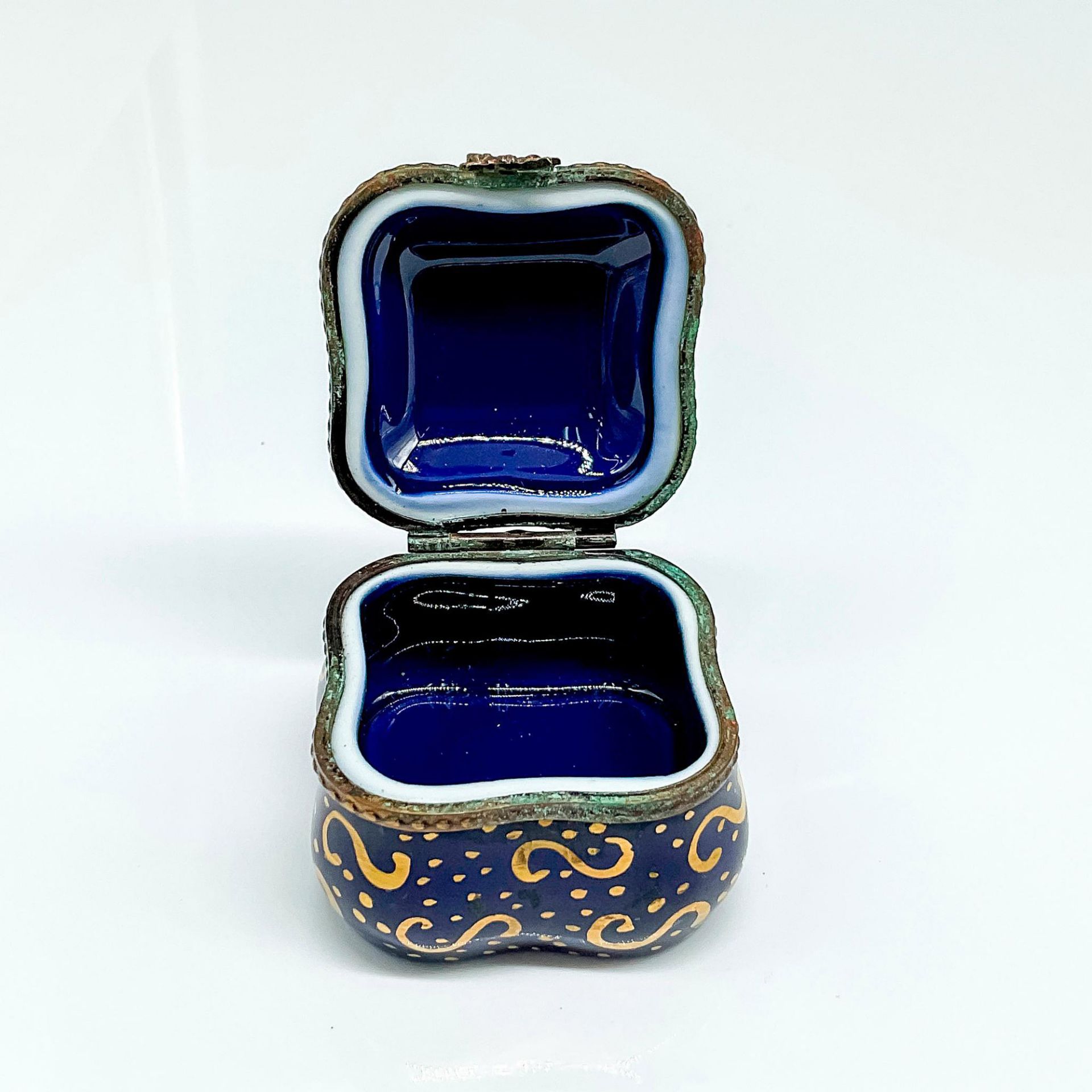 Limoges Lys Royal Porcelain Trinket Box - Bild 3 aus 4