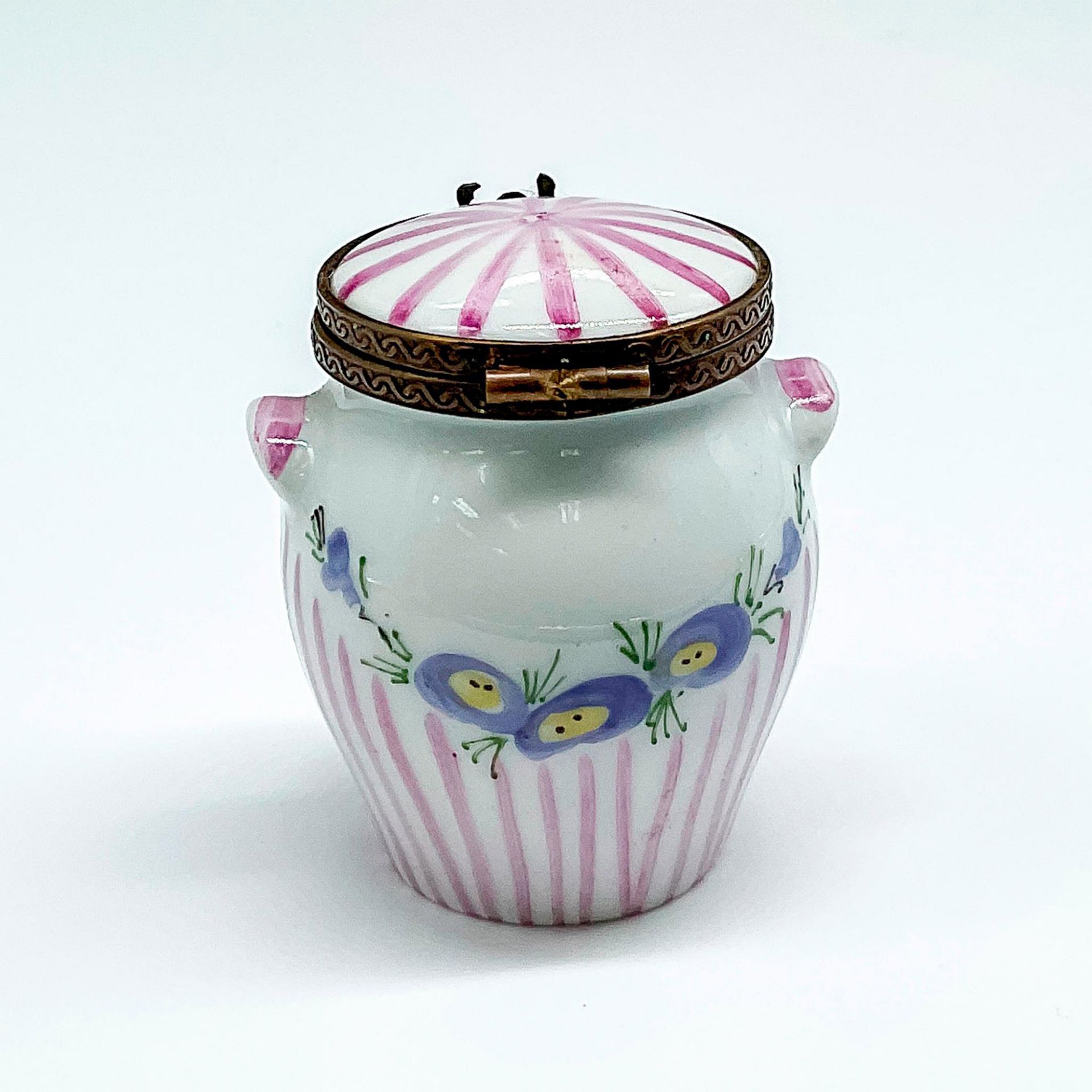 Limoges Porcelain Whimsical Trinket Box - Image 2 of 4