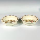 Pair of Royal Doulton Bunnykins Childrens Bowls