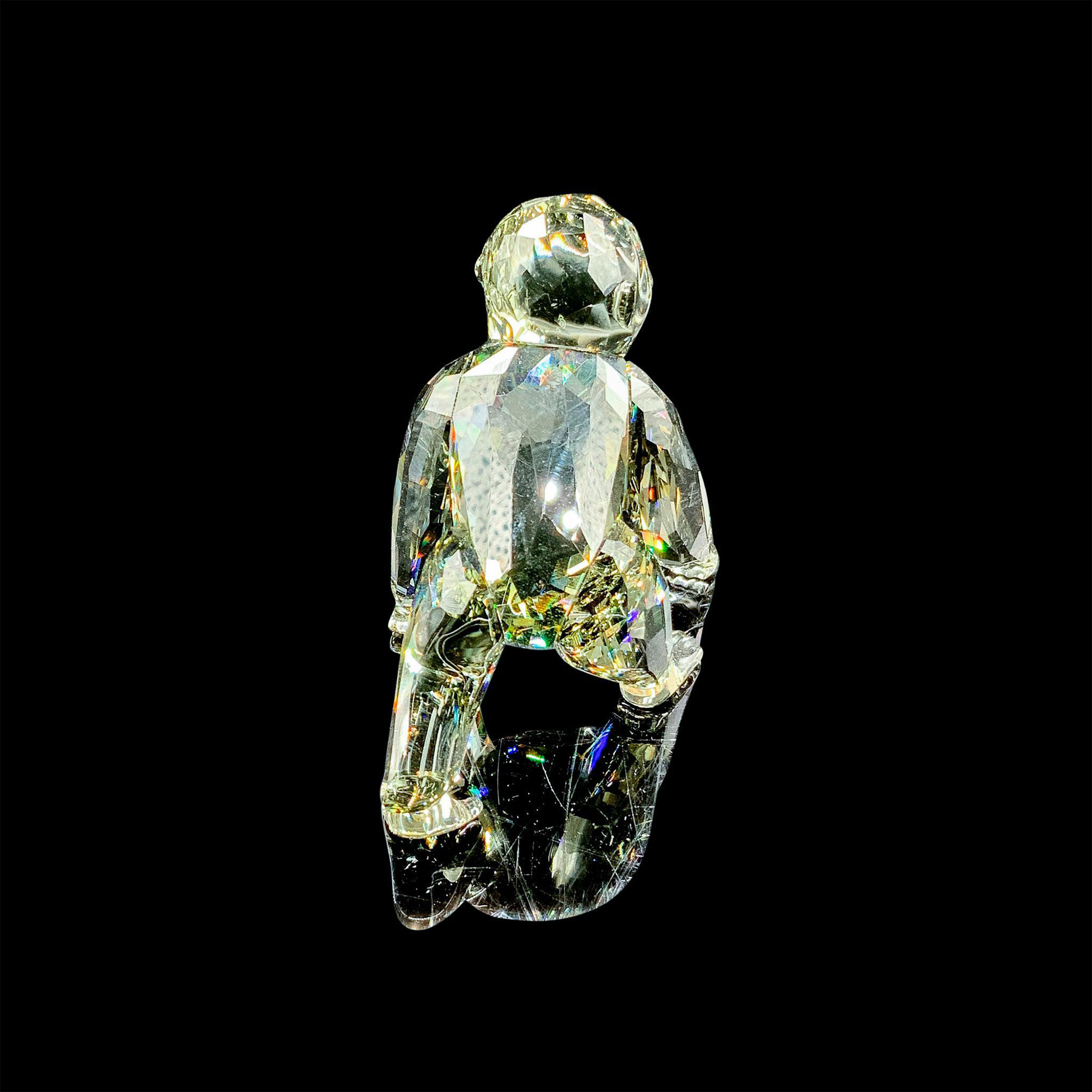 Swarovski Crystal Figurine, SCS Gorilla Cub - Image 3 of 4