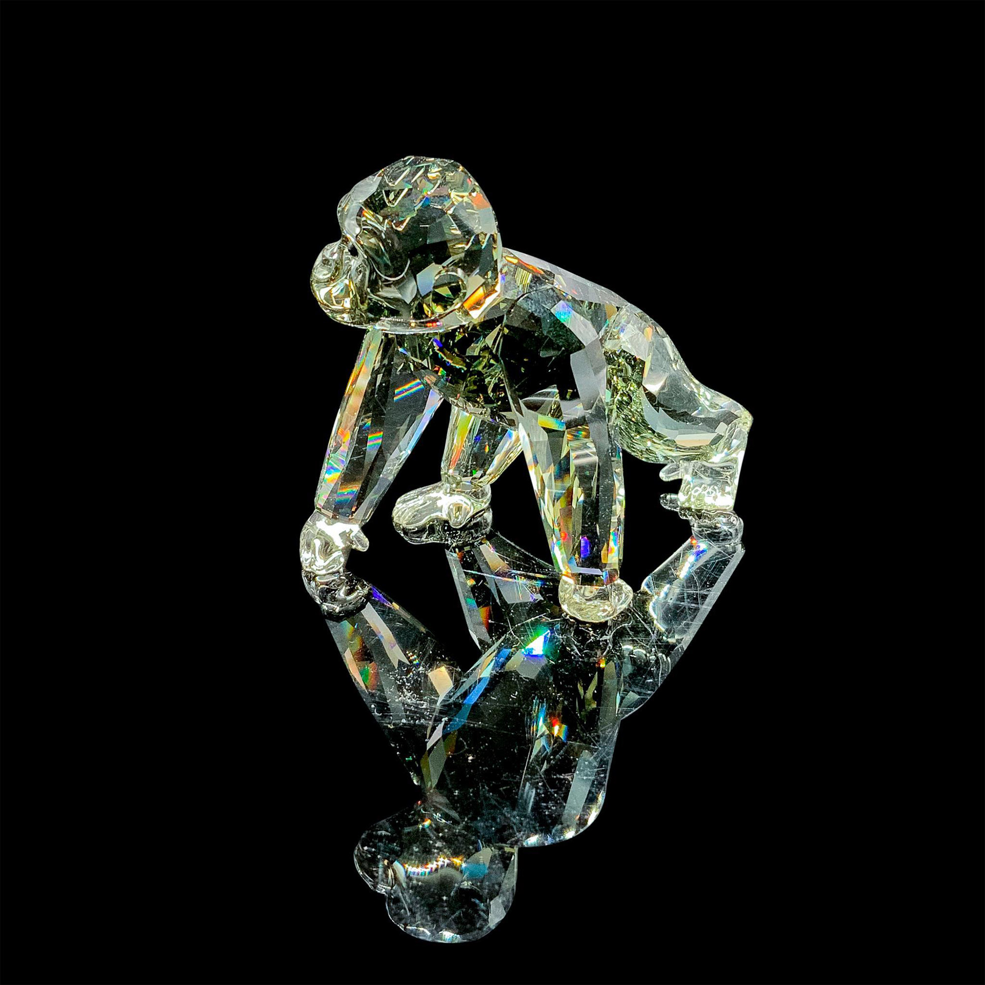 Swarovski Crystal Figurine, SCS Gorilla Cub - Image 2 of 4