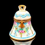 Limoges Porcelain Hand Pained Bell-Shaped Box