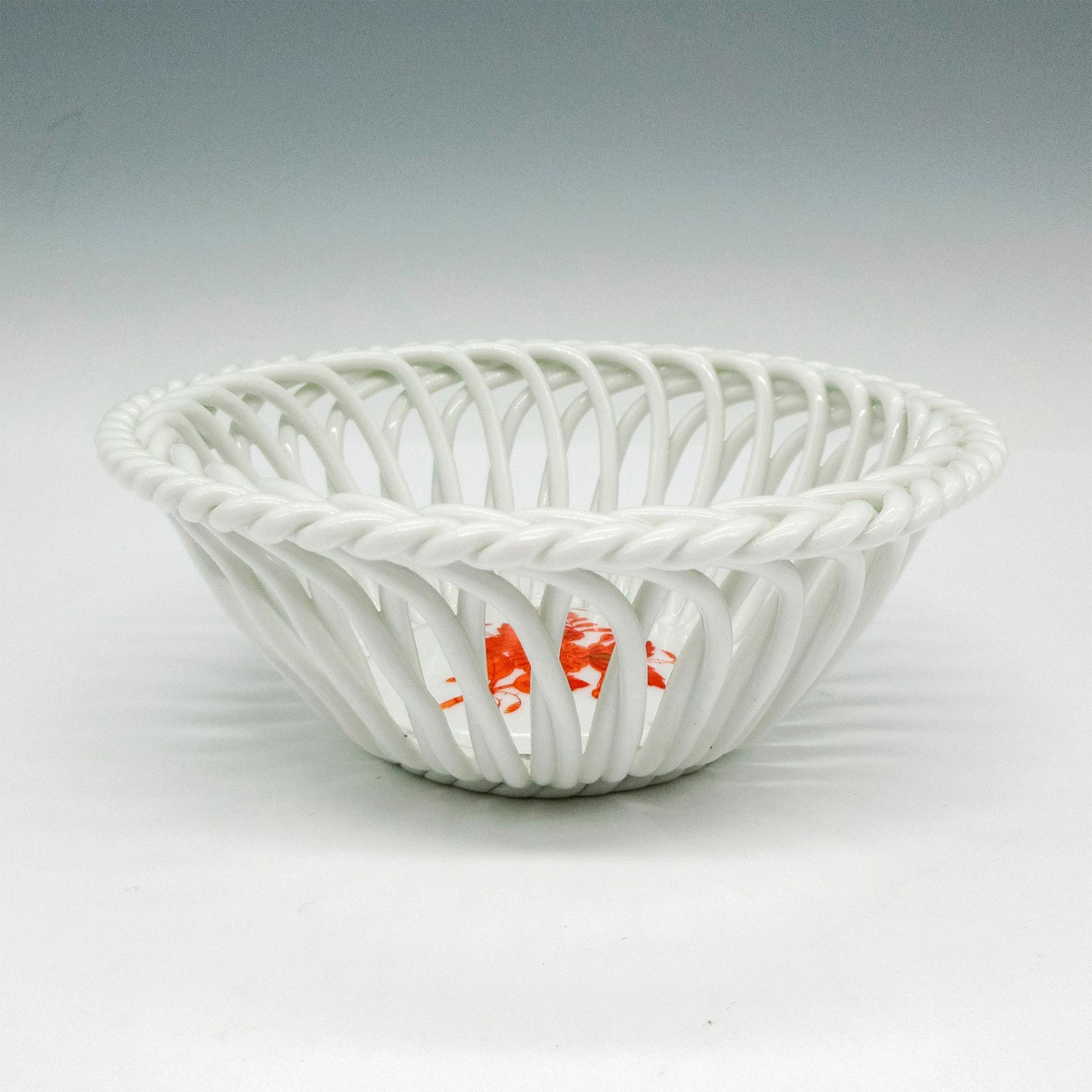 Herend Porcelain Reticulated Trinket Dish - Bild 2 aus 3