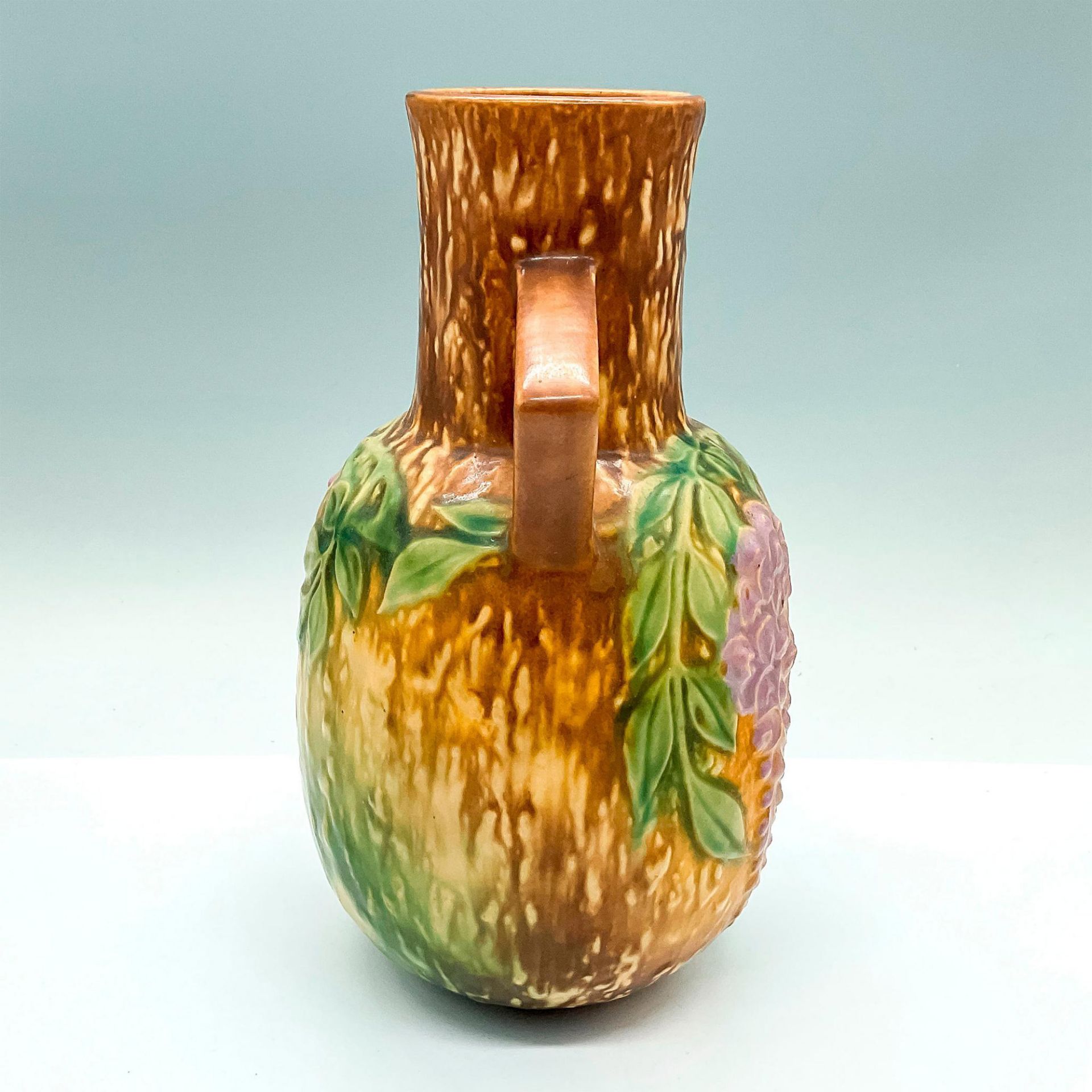 Roseville Pottery Vase, Wisteria - Bild 2 aus 3