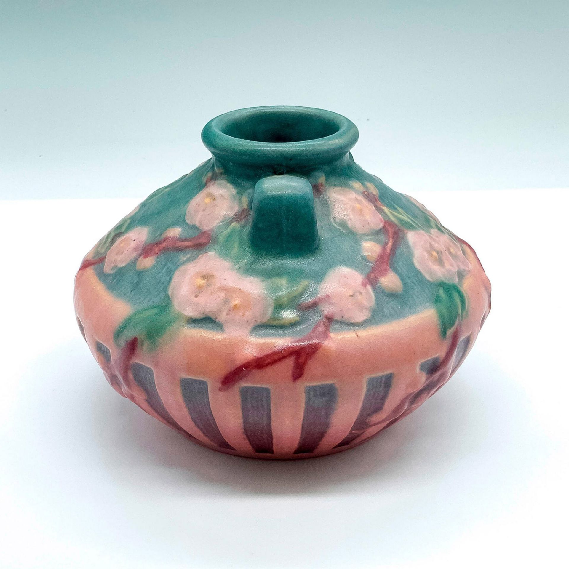 Roseville Pottery Cherry Blossom Jug Vase - Image 4 of 4