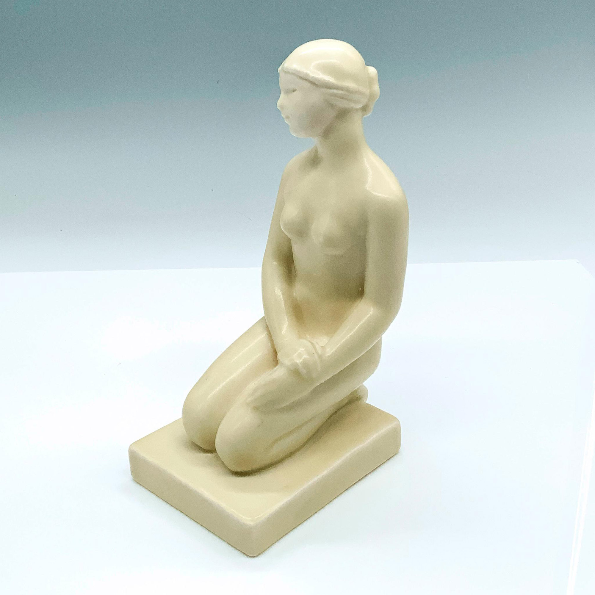Rookwood Pottery Kneeling Nude Woman Figurine #6159 - Image 2 of 4