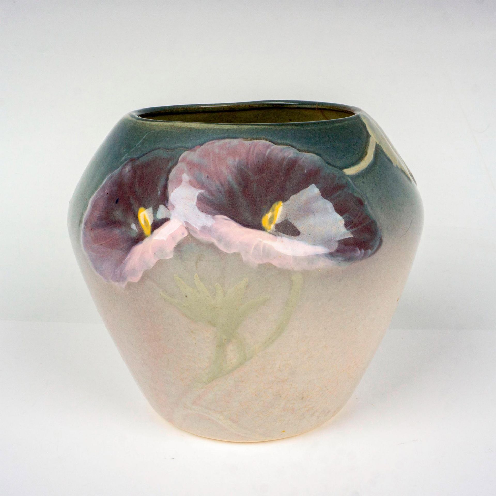 Weller Hudson Art Pottery Floral Vase
