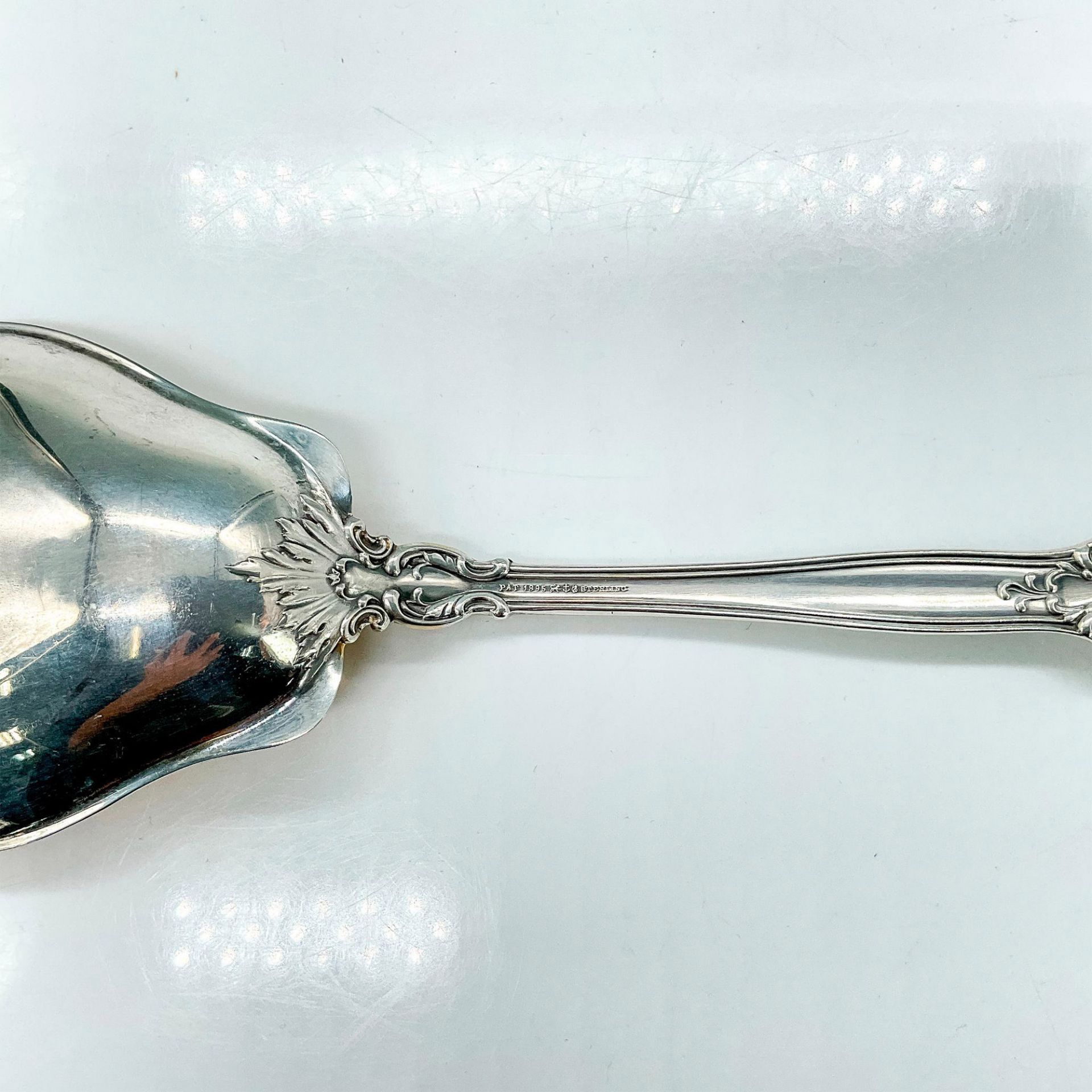 Gorham Sterling Silver Large Serving Spoon, Chantilly - Bild 3 aus 3