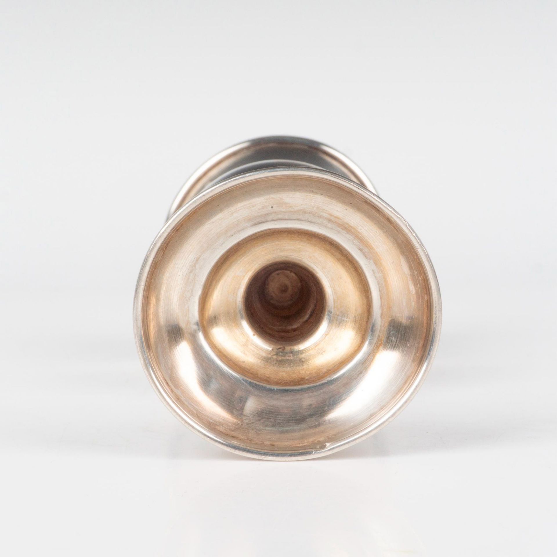 Sterling Silver Kiddush Cup with Semi-Precious Stones - Bild 5 aus 5