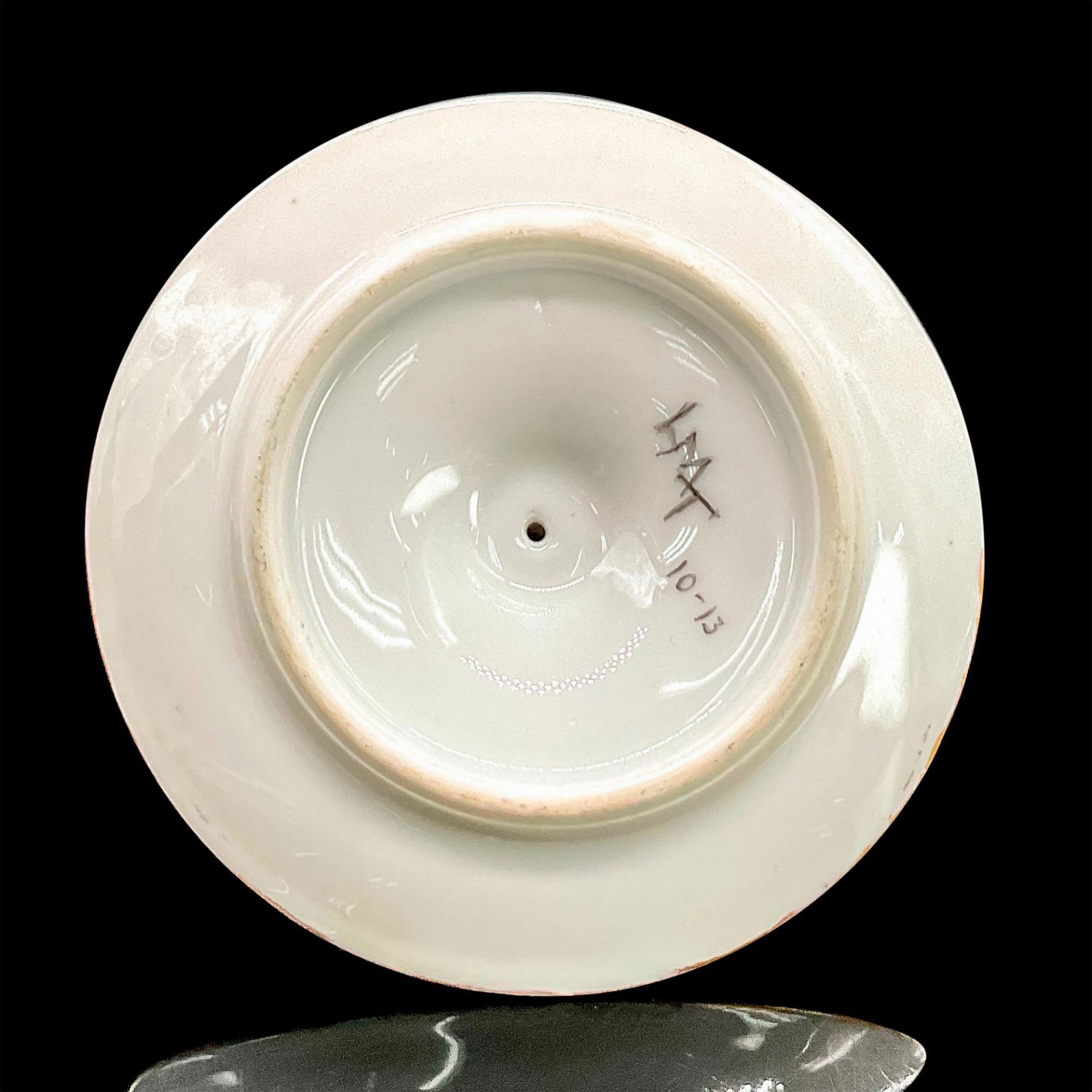 Vintage Porcelain Ring Holder Dish, Tree Branch - Bild 3 aus 3