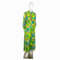 Vintage Lillie Rubin Floral Jumpsuit with Reversible Balero