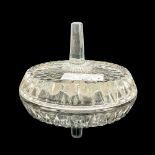 Avon Fostoria Glass Ring Holder Dish