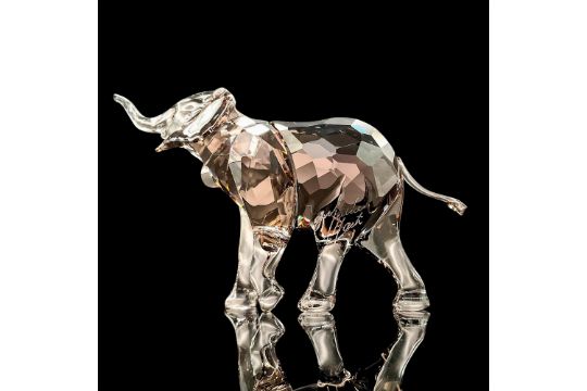 Swarovski Crystal Figurine, Elephant Baby Mandisa - Image 1 of 4