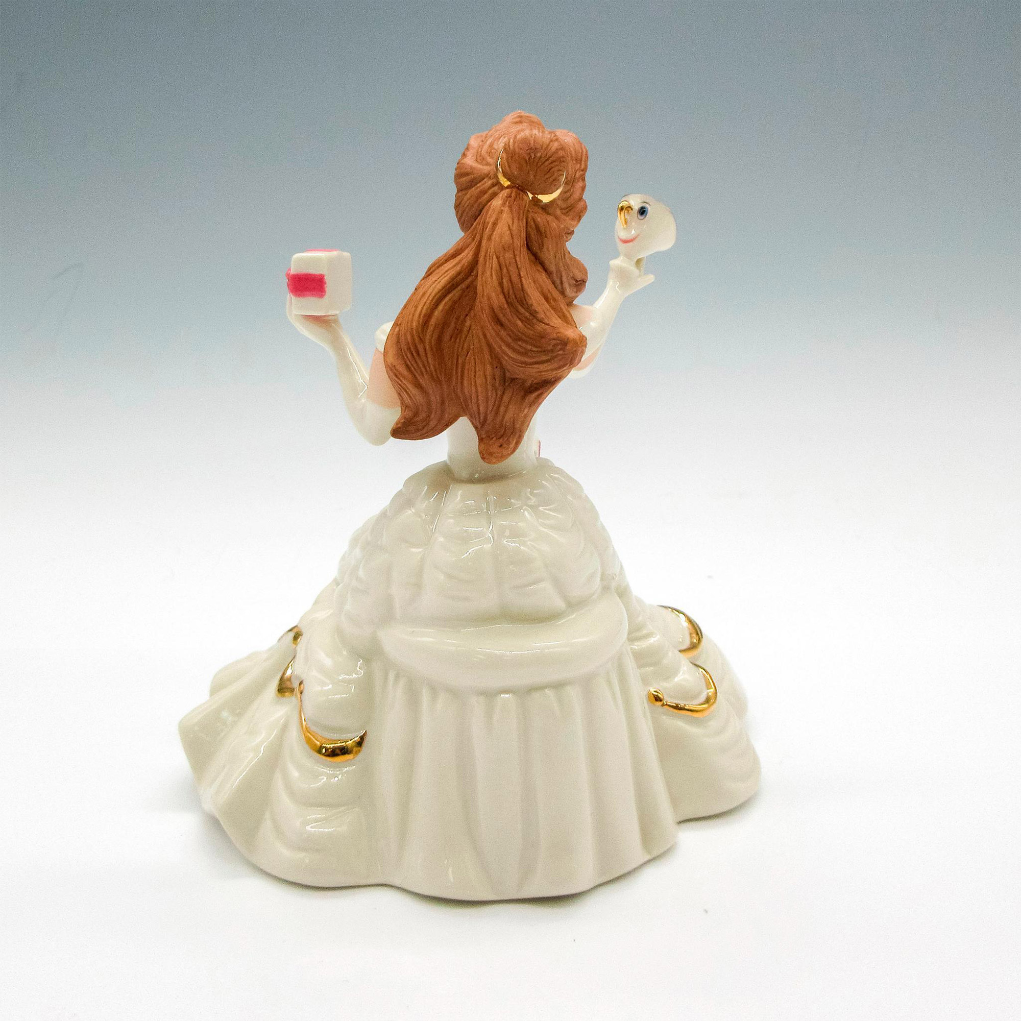 Lenox Disney Porcelain Figurines, Belle's Birthday Surprise - Image 2 of 3