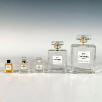 5pc Chanel No. 5 perfume bottles