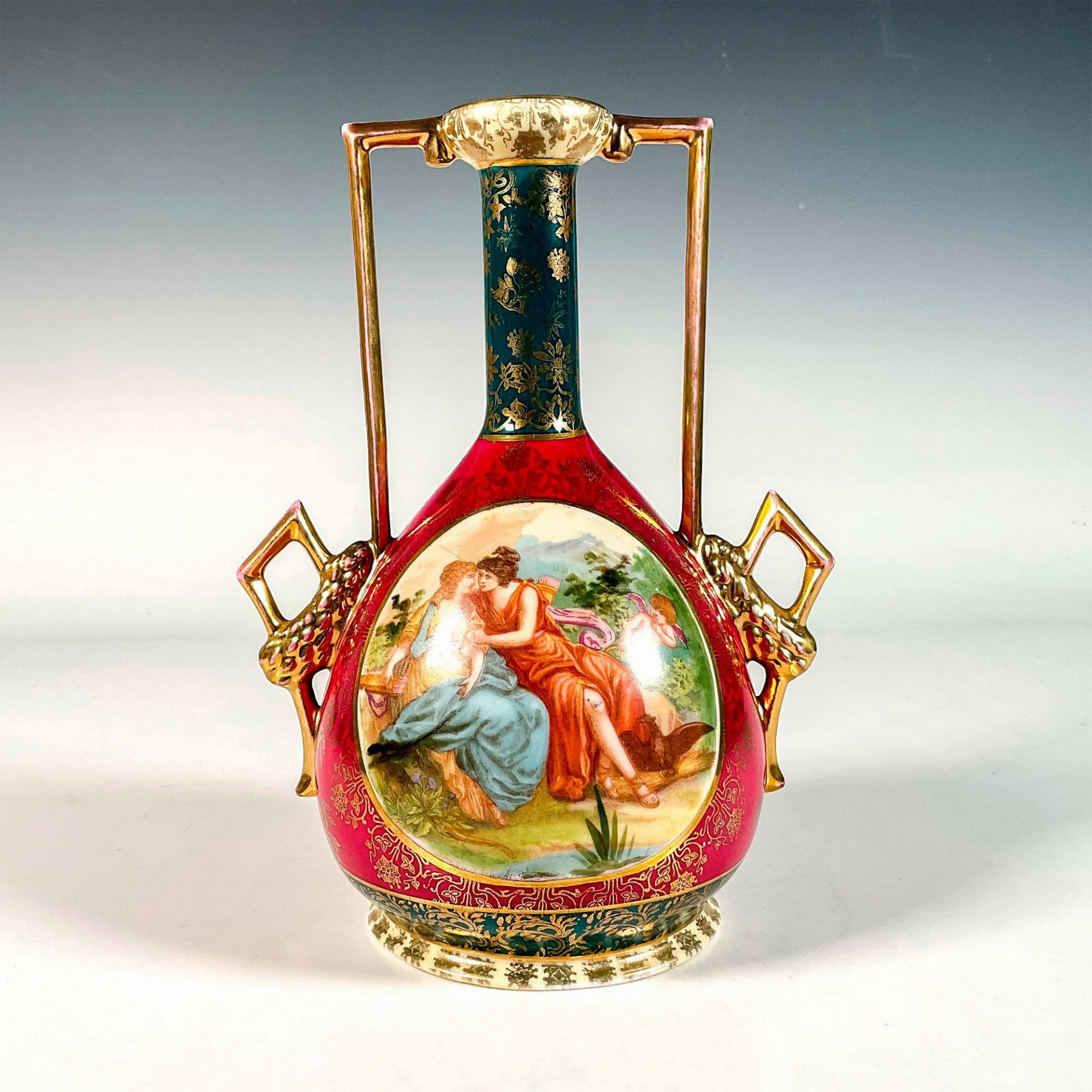 Royal Vienna Josef Riedl Vase