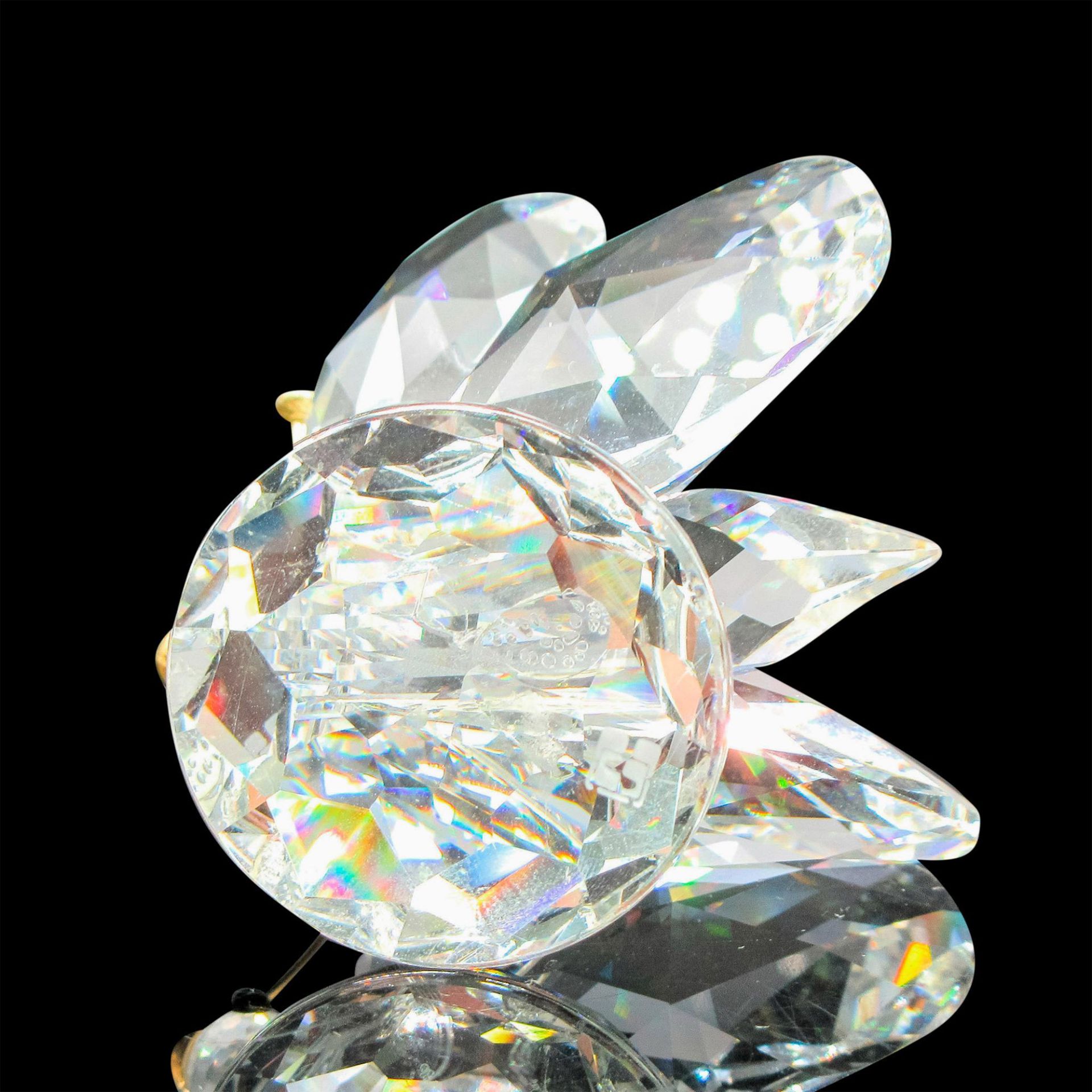 Swarovski Crystal Figurine, Butterfly with Gold Antennae - Image 4 of 4