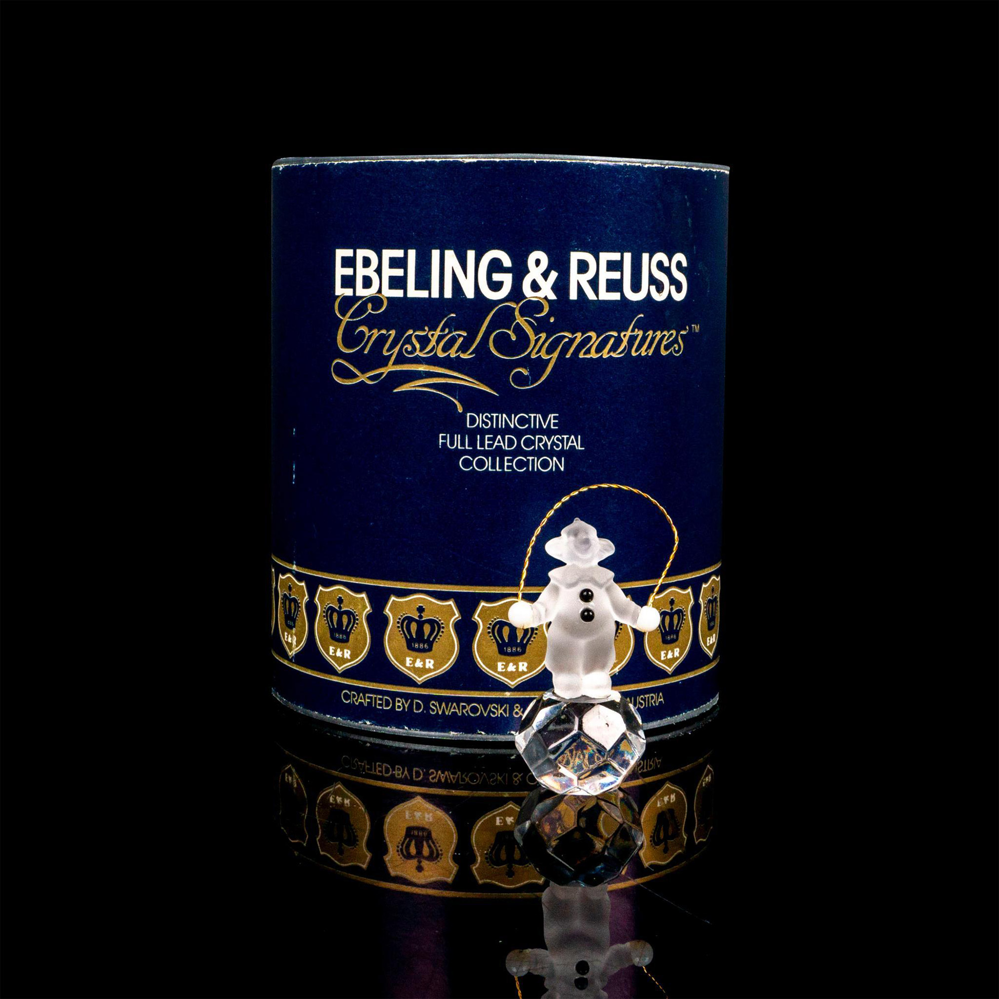 Ebeling & Reuss Crystal Figurine by Swarovski, Clown - Image 3 of 3