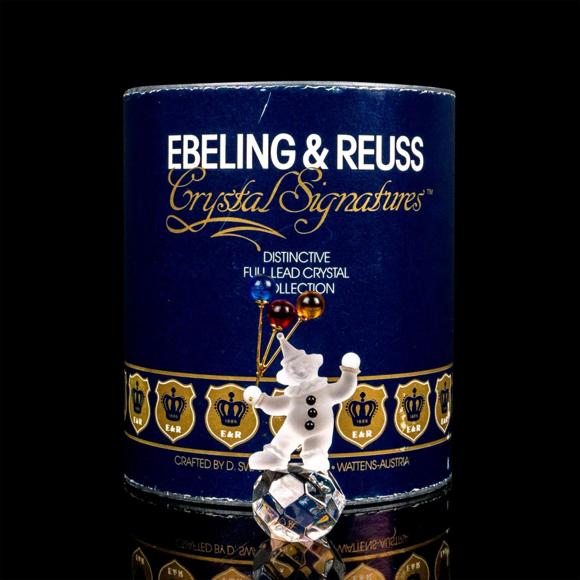 Ebeling & Reuss Crystal Figurine by Swarovski, Clown - Bild 4 aus 4