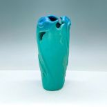 Vintage Van Briggle Art Pottery Vase, Blue Green Calla