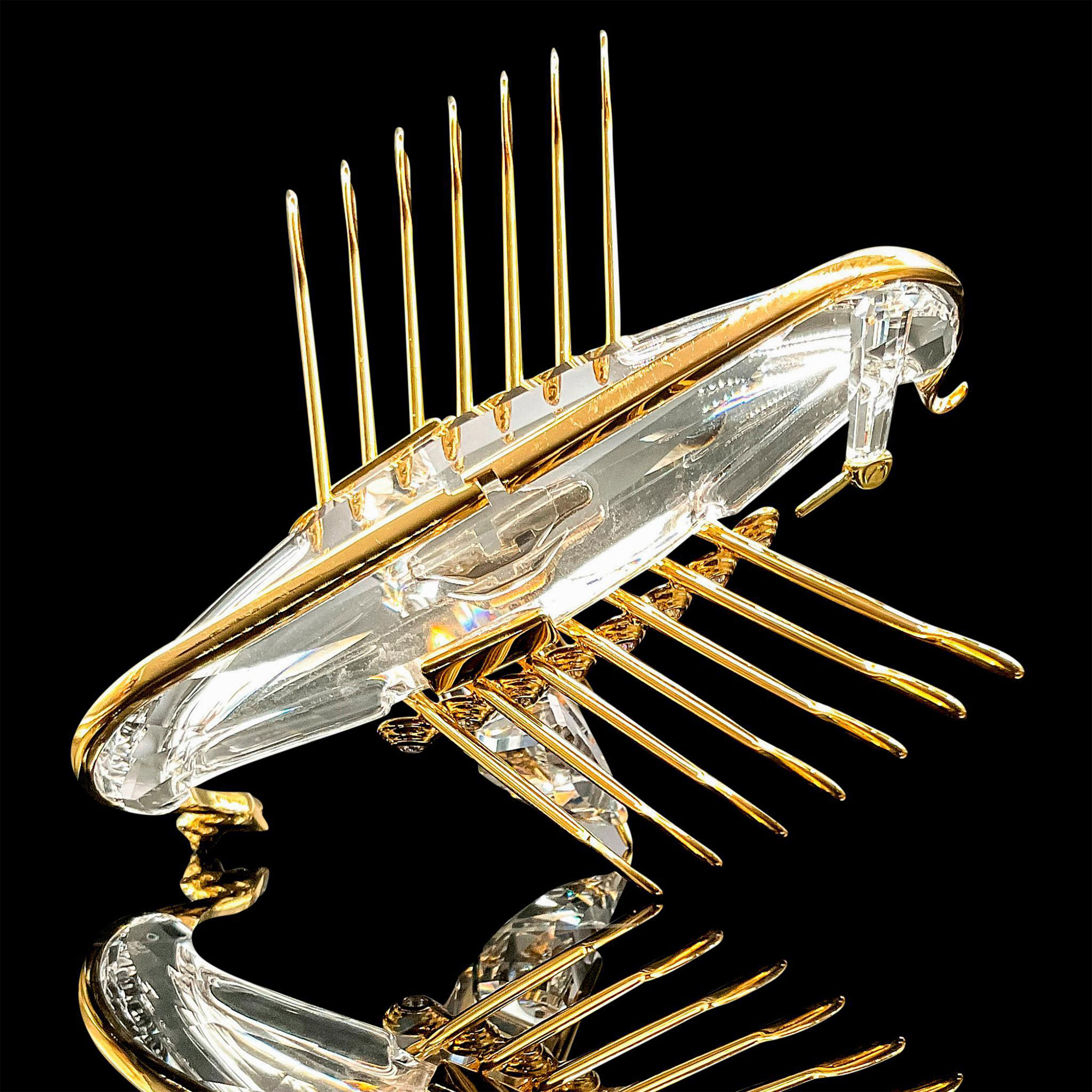 Swarovski Crystal Figurine, Viking Ship - Image 4 of 4