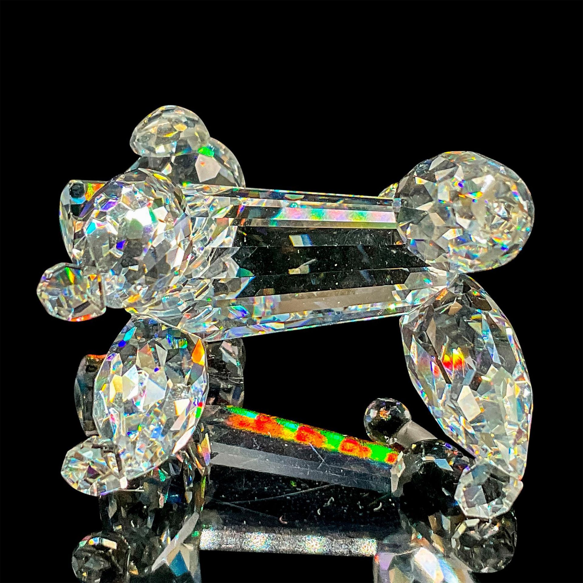Swarovski Silver Crystal Figurine, Standing Poodle - Bild 4 aus 5