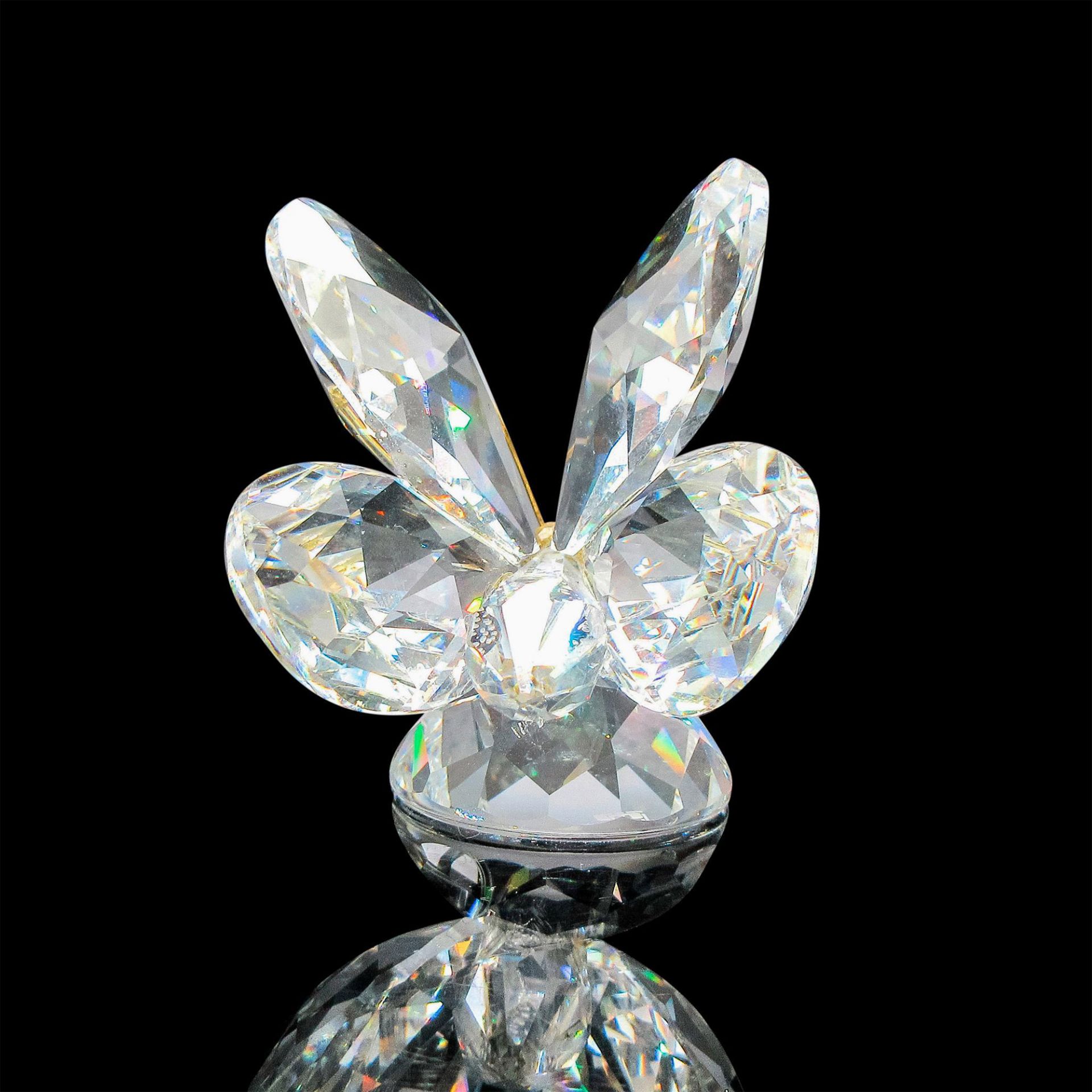 Swarovski Crystal Figurine, Butterfly with Gold Antennae - Image 3 of 4