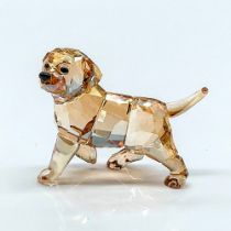 Swarovski Crystal Figurine, Golden Retriever Standing