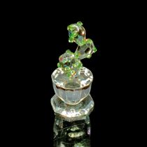 Preciosa Crystal Figurine, Flowering Cactus