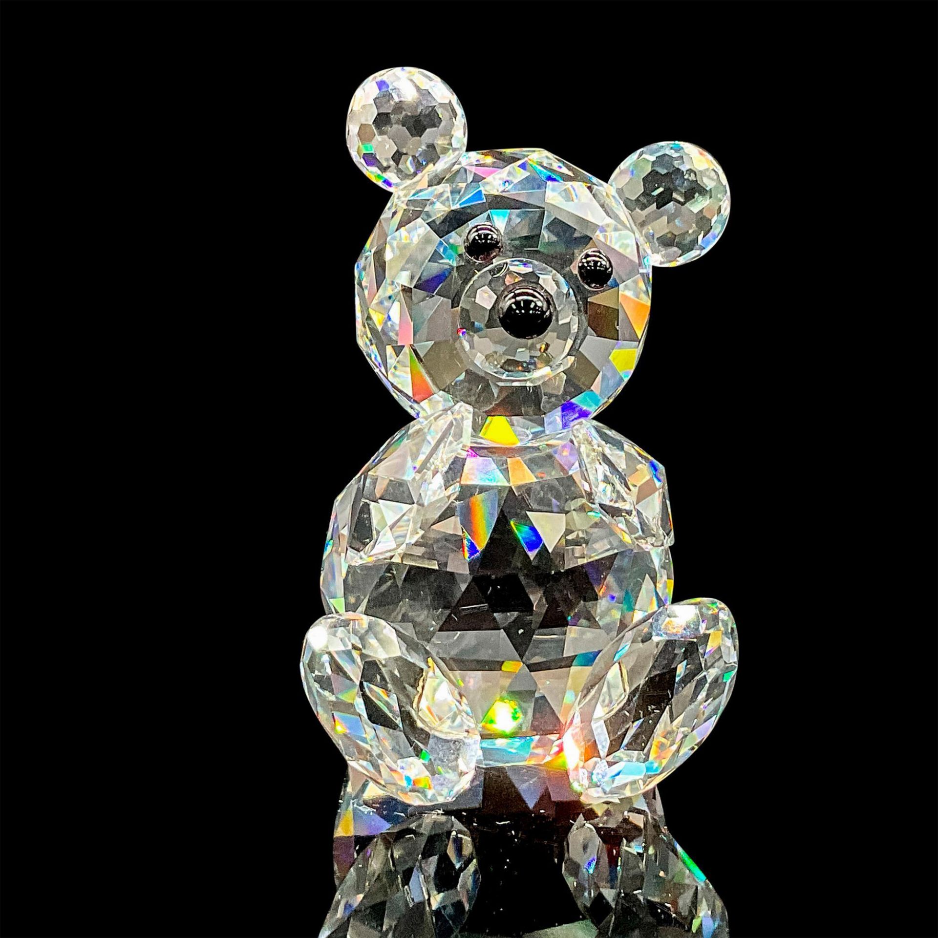 Swarovski Crystal Figurine, Woodland Friends Teddy Bear