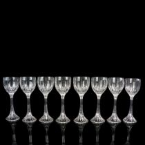 8pc Mikasa Crystal Wine Glasses, Park Lane