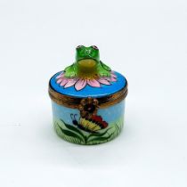 Vintage R.A.P. Porcelain Limoges Frog Box