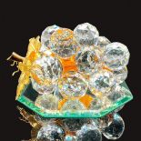 Swarovski Crystal Grape Cluster + Base