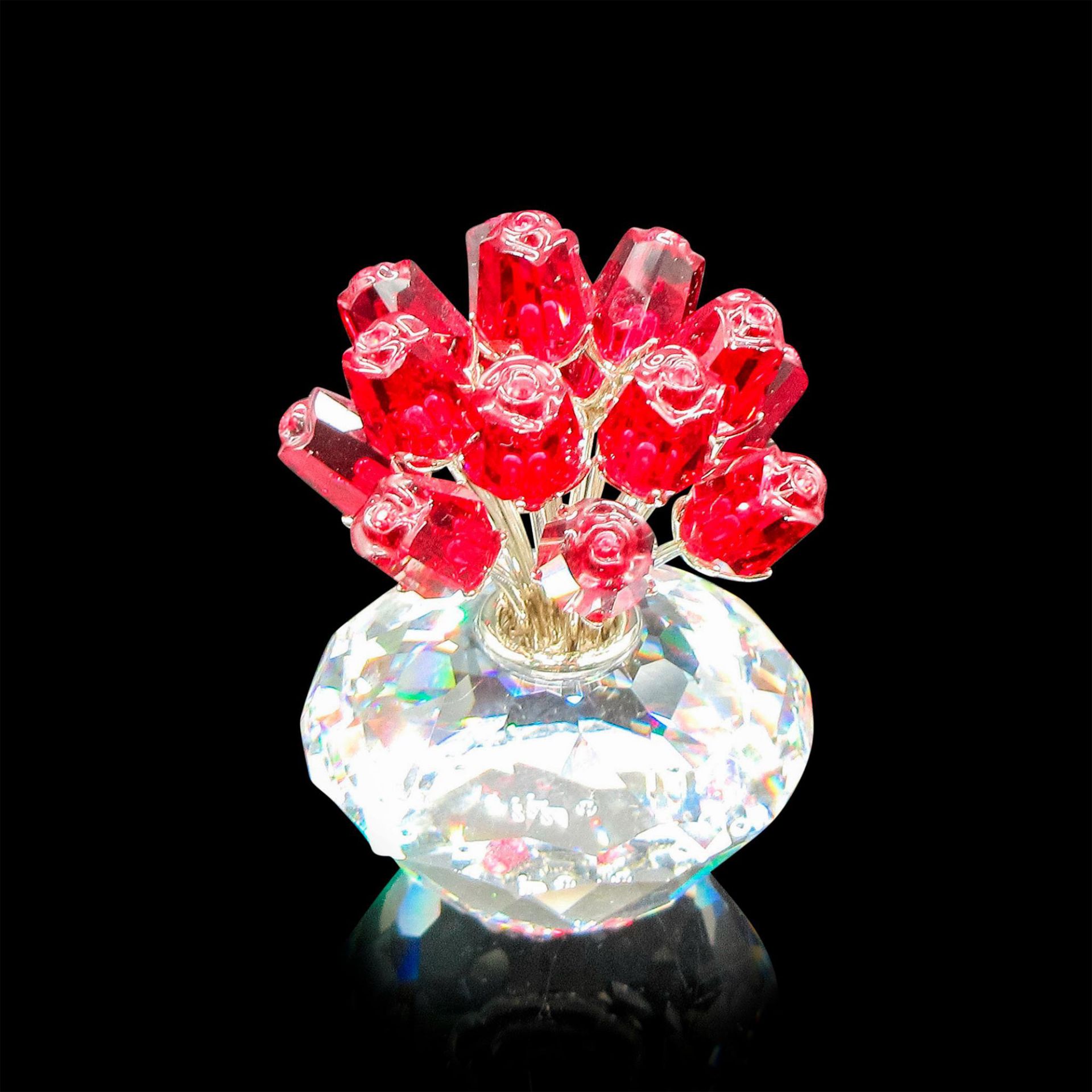 Swarovski Crystal Figurine, A Dozen Red Roses - Bild 2 aus 3
