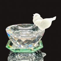 Swarovski Crystal Figurine, Bird Bath