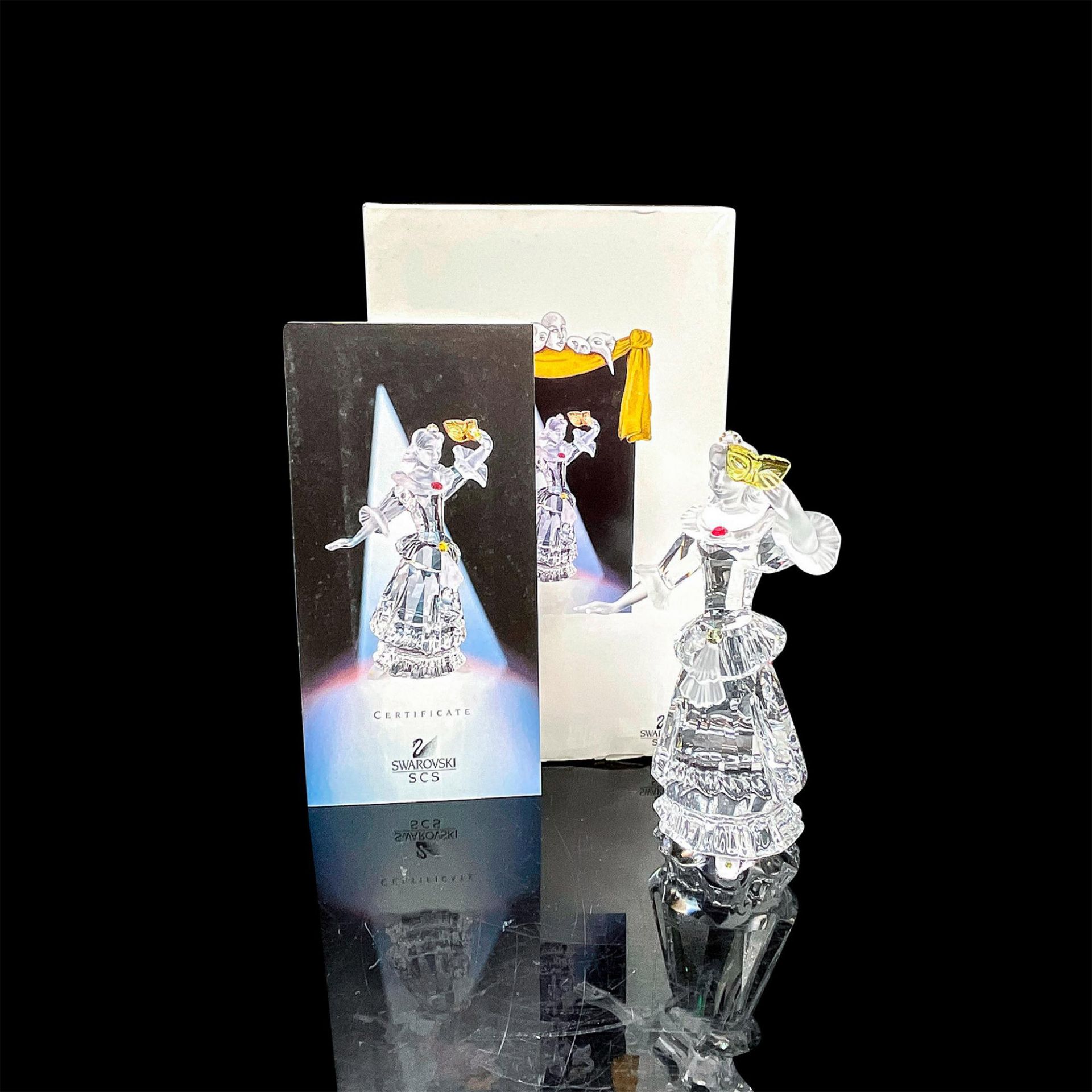 Swarovski SCS Crystal Figurine, Columbine - Bild 2 aus 4