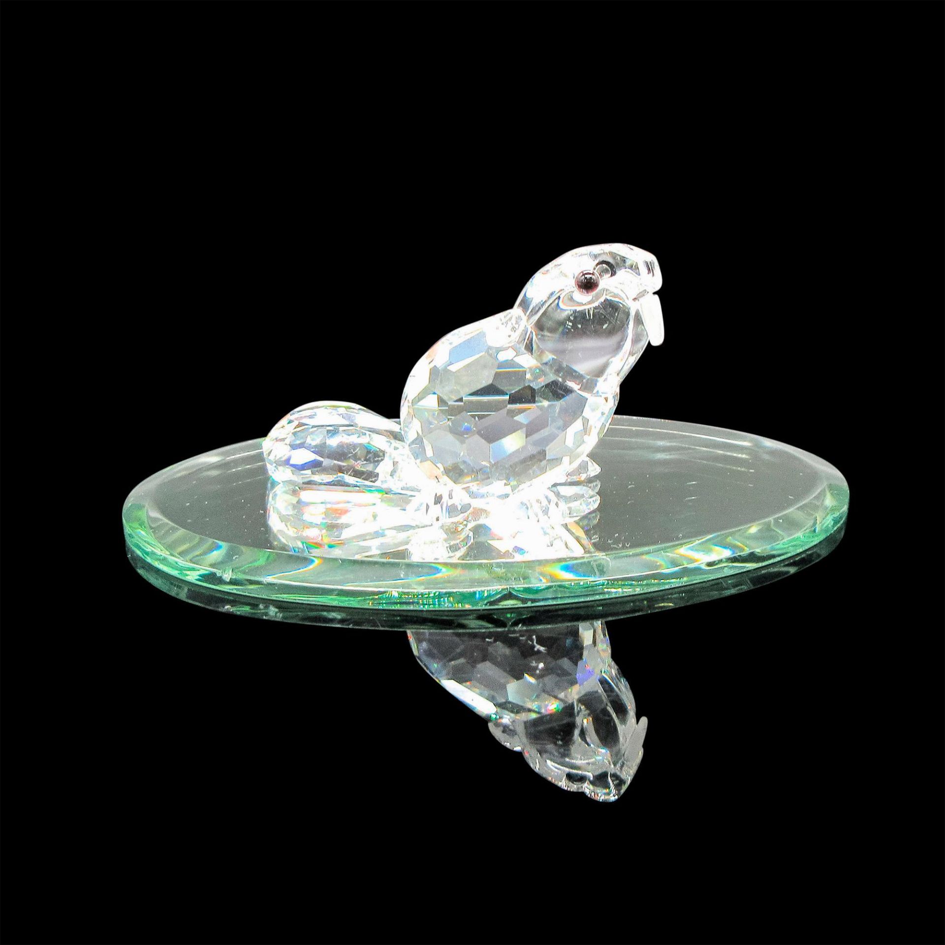 Swarovski Crystal Figurine, Sitting Beaver