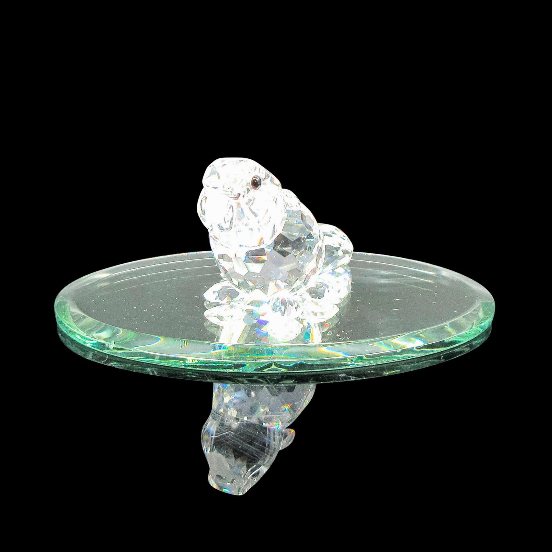 Swarovski Crystal Figurine, Sitting Beaver - Bild 2 aus 3