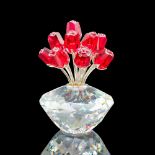 Swarovski Crystal Figurine, A Dozen Red Roses