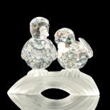 Swarovski Crystal Figurine, The Turtledoves + Base