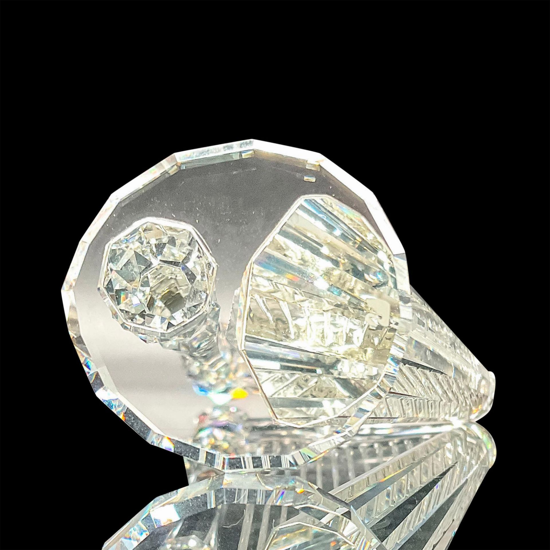 Swarovski Silver Crystal Figurine, Pedal Harp - Bild 3 aus 3
