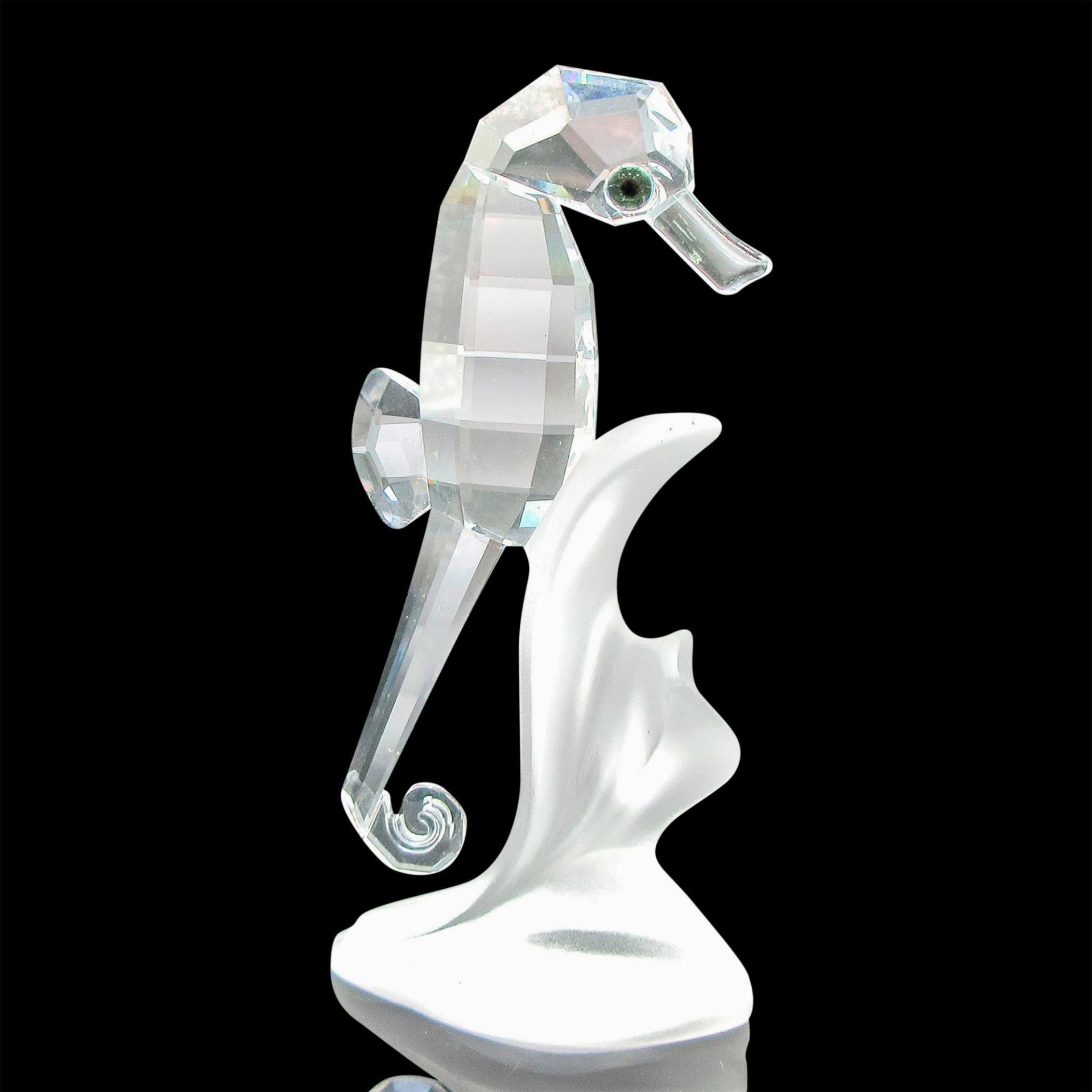 Swarovski Silver Crystal Figurine, Seahorse - Bild 2 aus 3