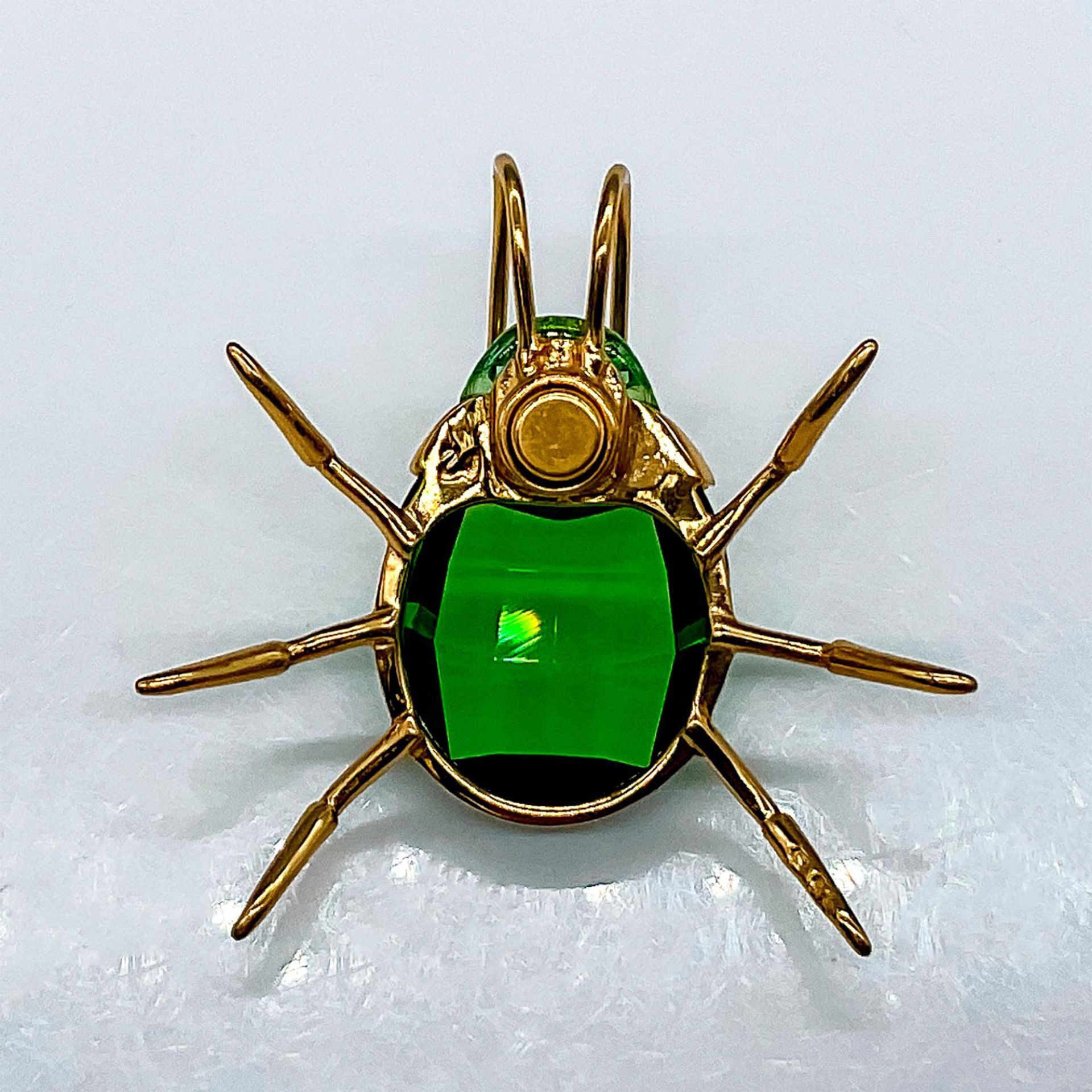 Daniel Swarovski Crystal Small Brooch, Aronos Beetle - Bild 3 aus 4