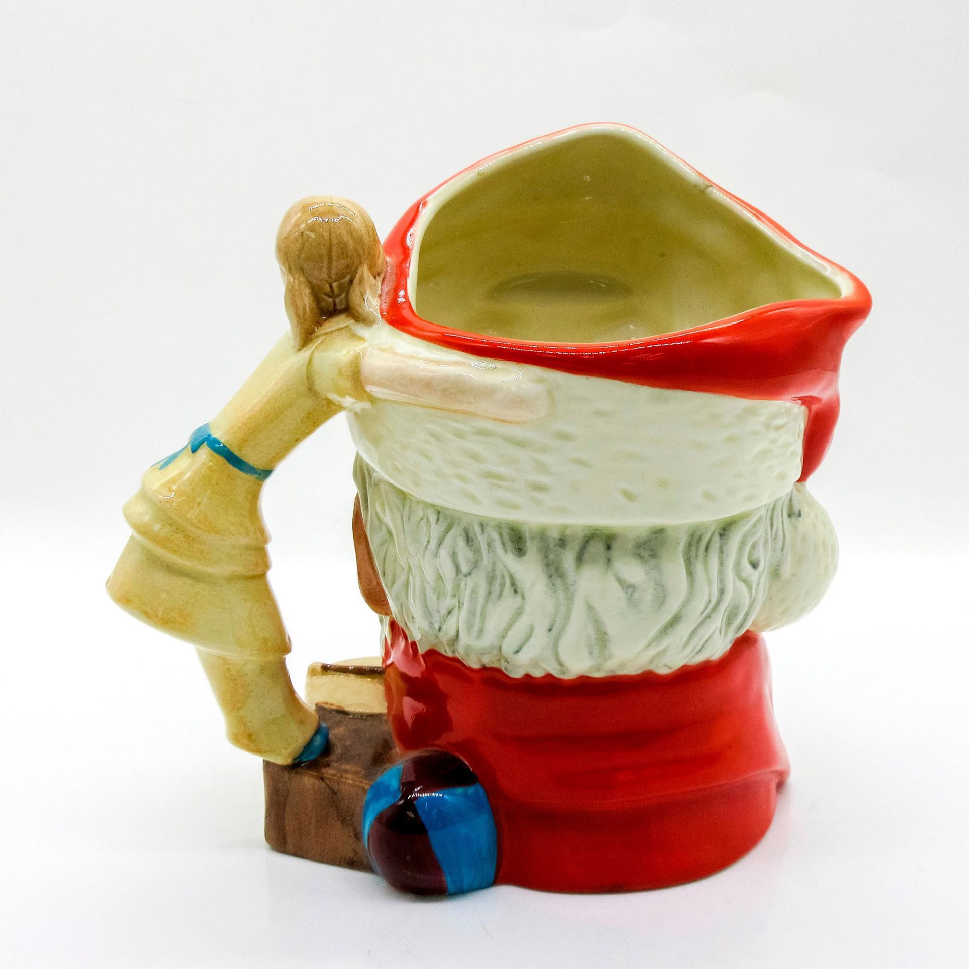 Santa Claus Doll on Drum D6668 - Large - Royal Doulton Character Jug - Bild 2 aus 3