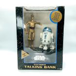 Star Wars Electronic Talking Bank C-3PO and R2-D2
