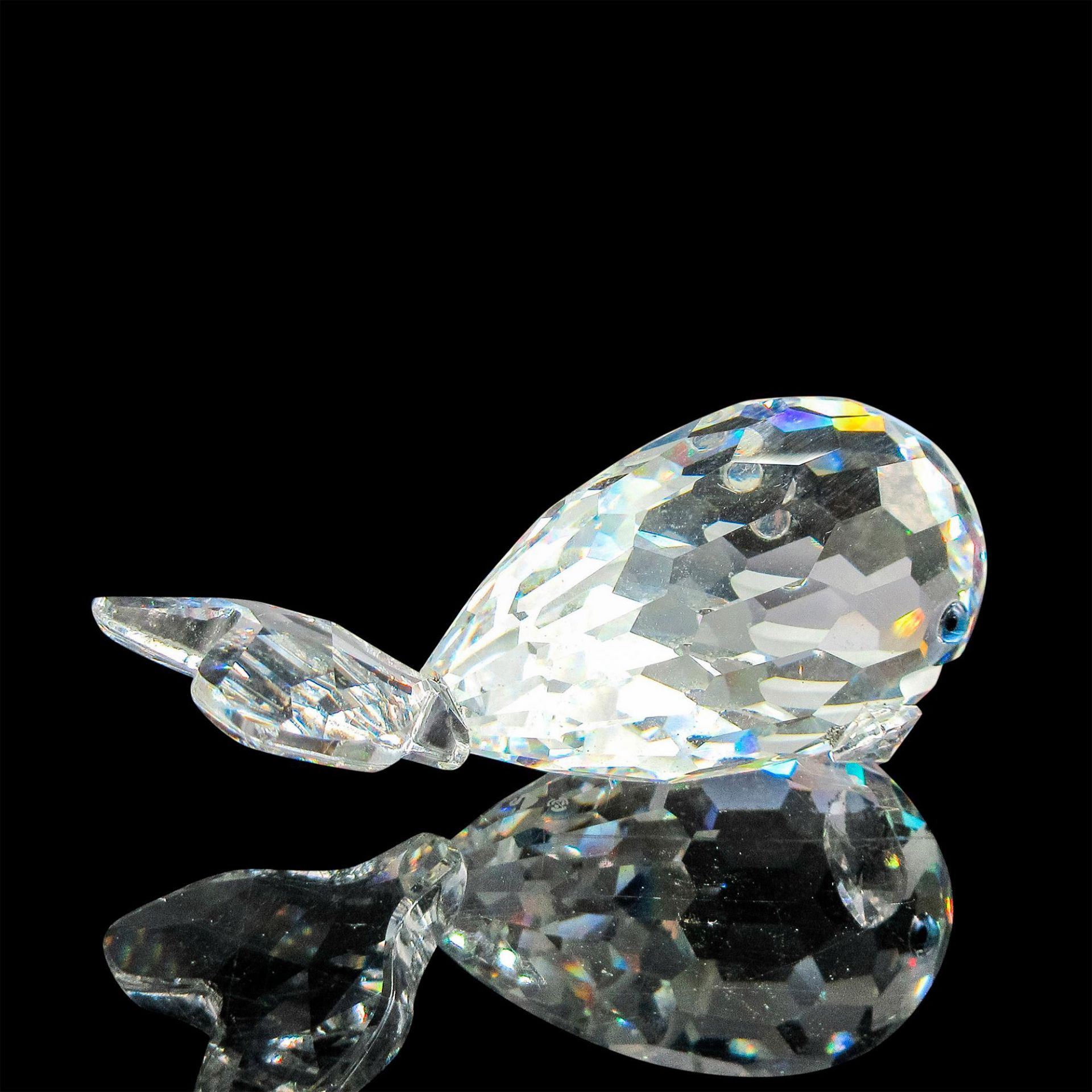 Swarovski Silver Crystal Figurine, Whale - Bild 2 aus 4