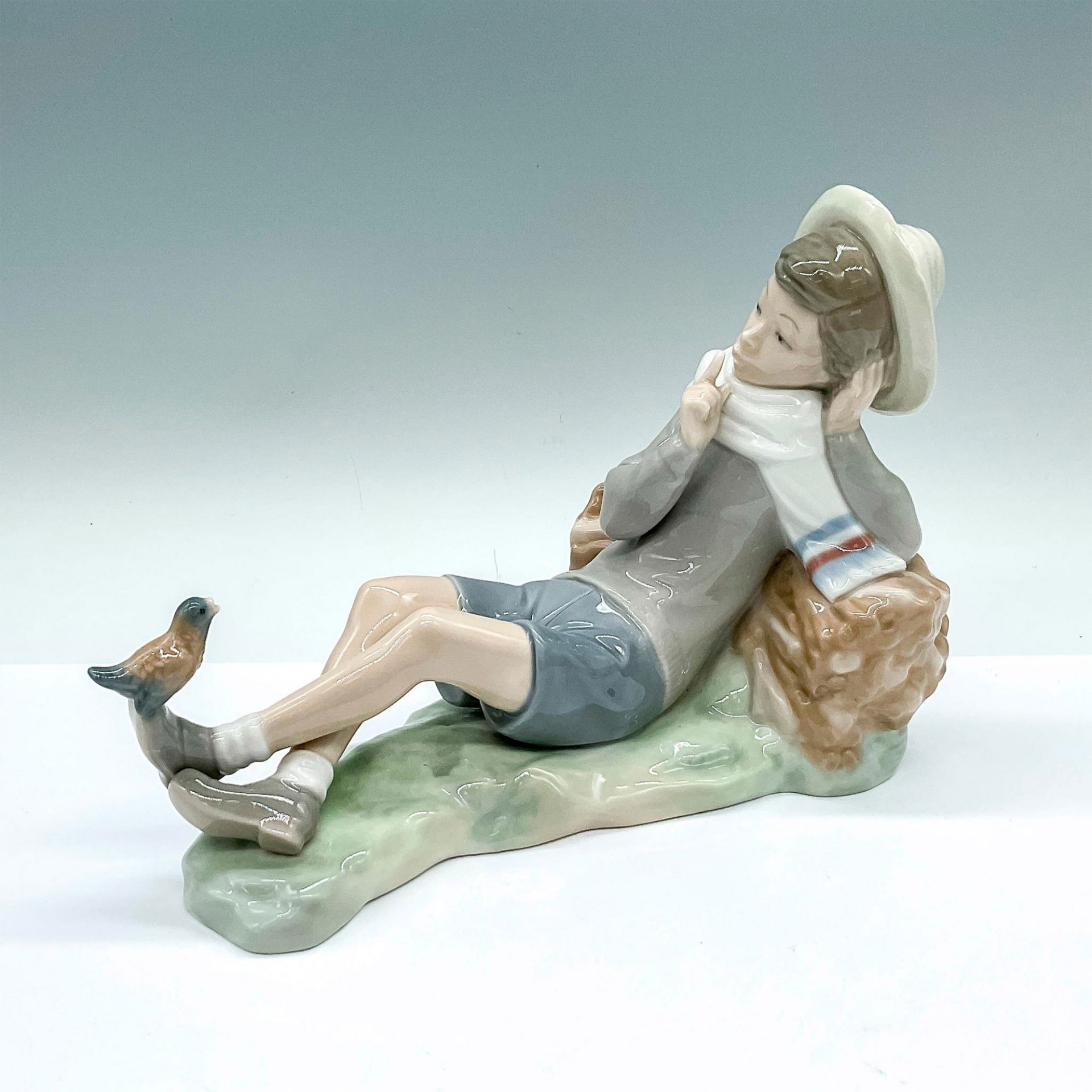 Shepherd with Bird 1004730 - Lladro Porcelain Figurine