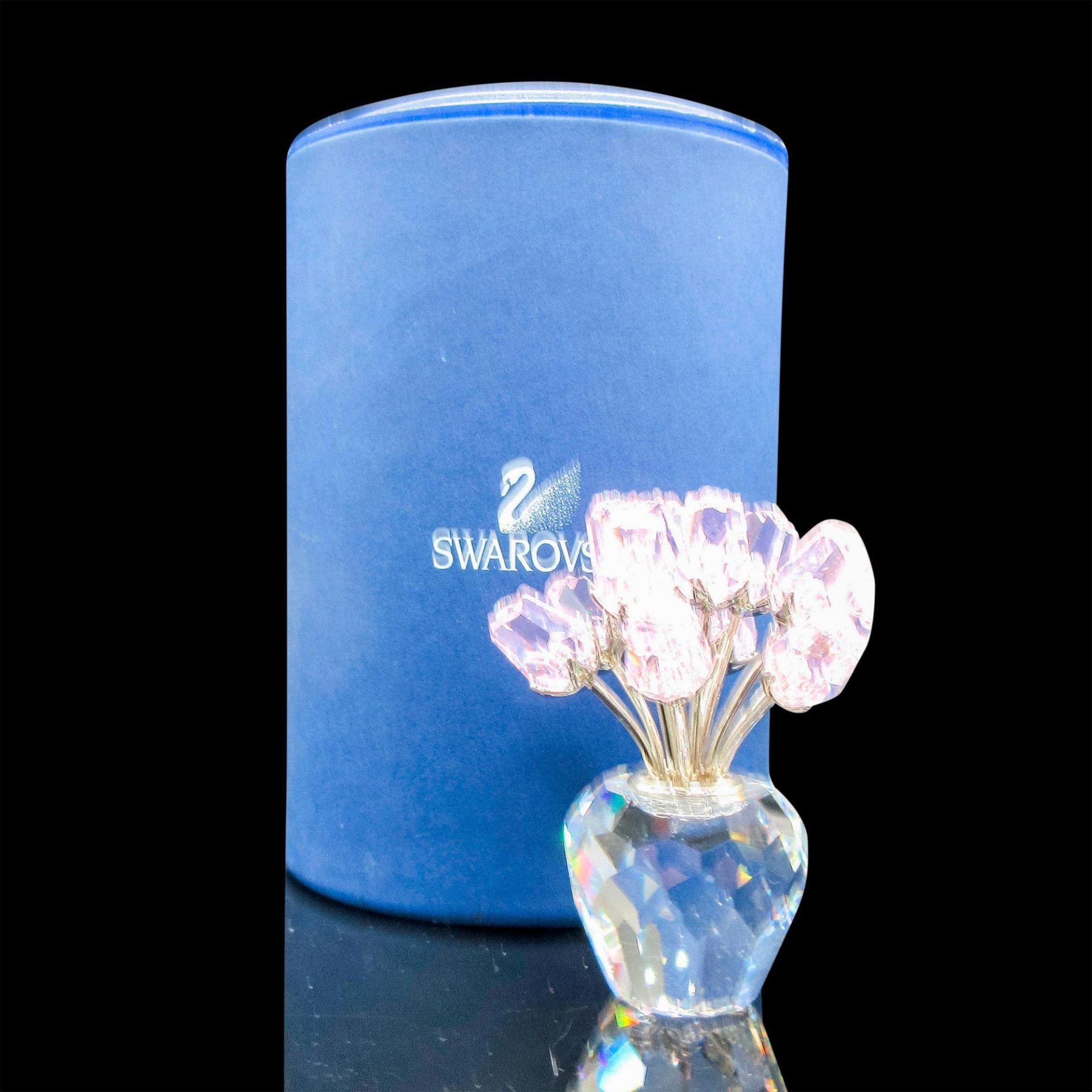 Swarovski Crystal Figurine, A Dozen Pink Roses - Bild 4 aus 4