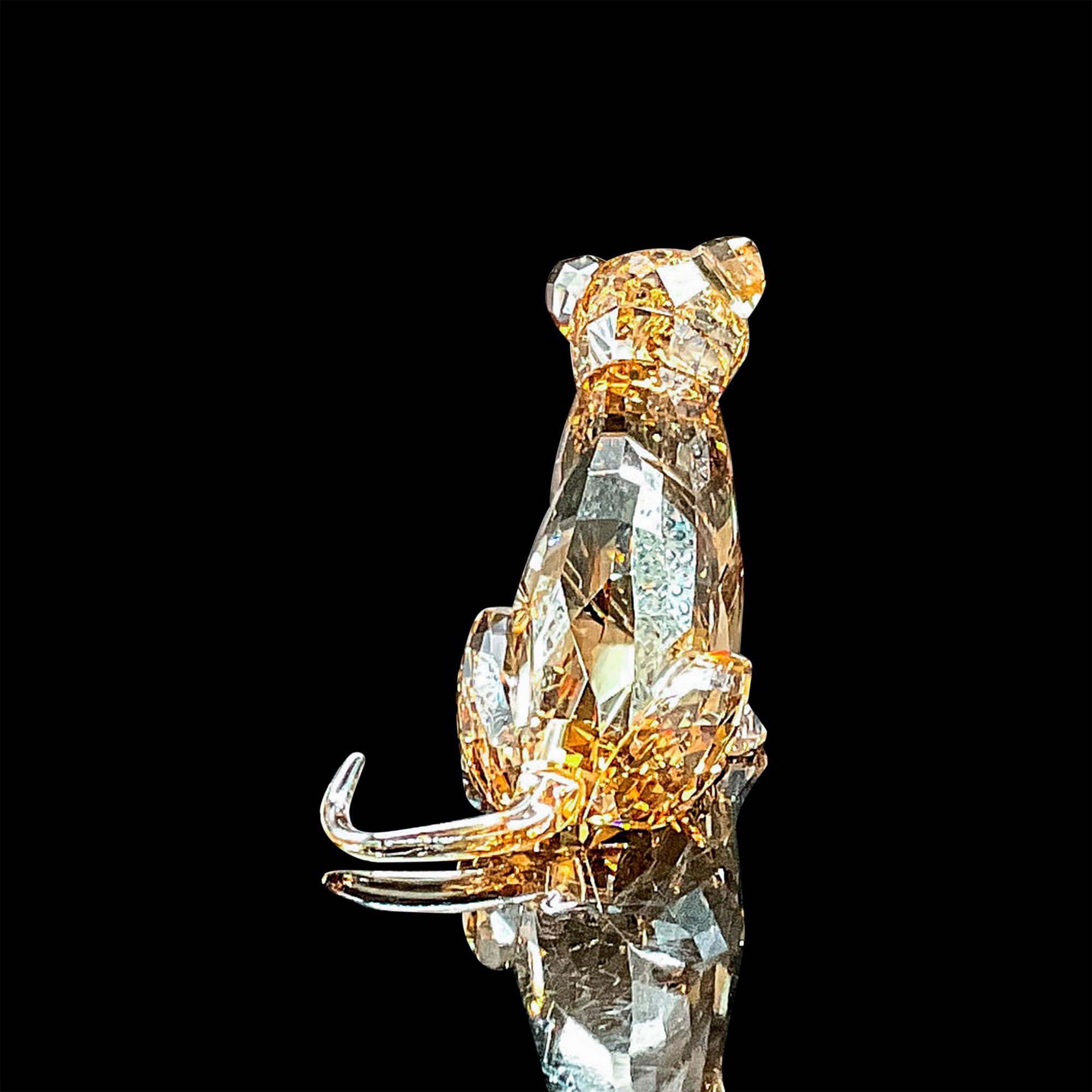 Swarovski SCS Crystal Figurine, Lion Cub Brown - Image 2 of 4