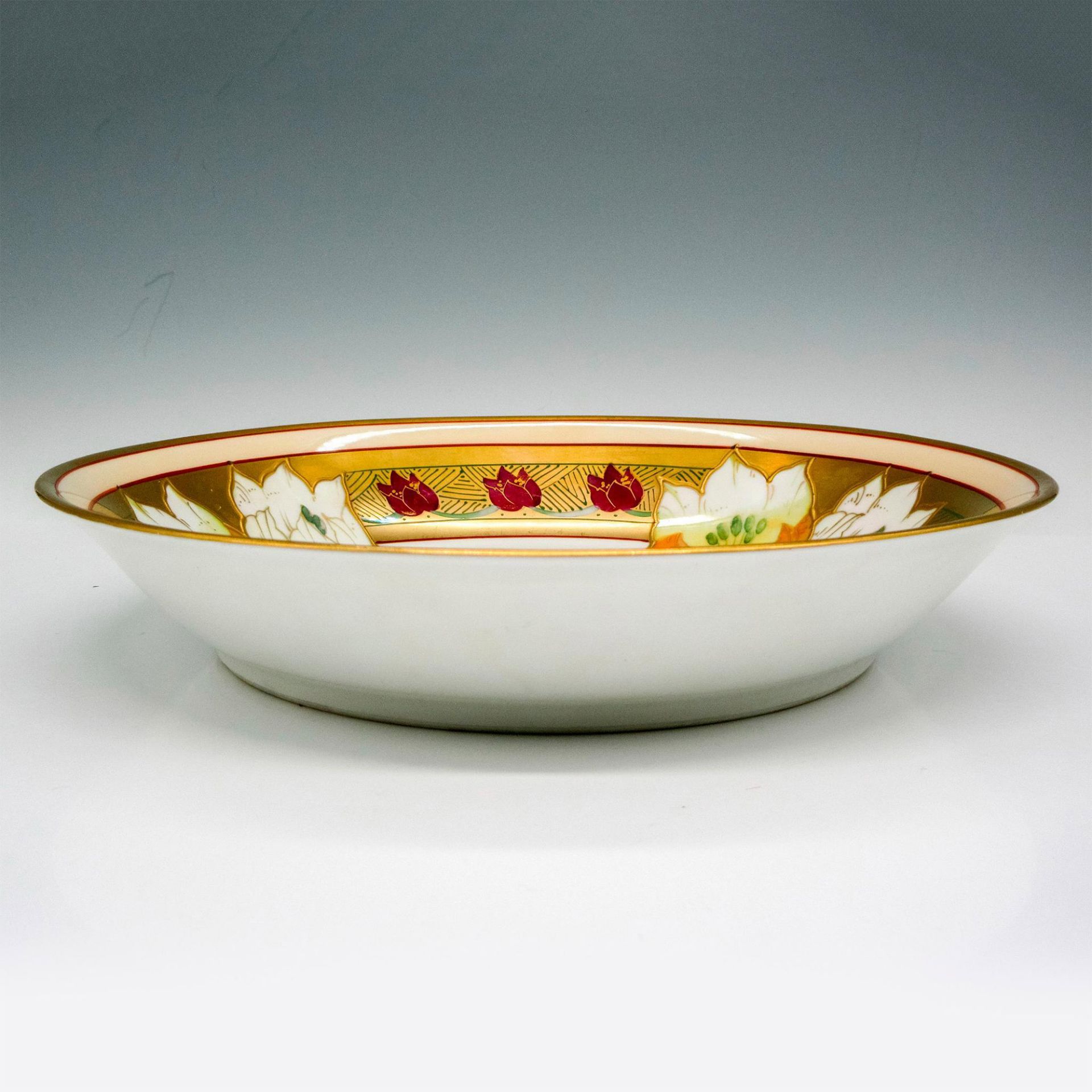 W.A. Pickard Haviland China Hand Painted Decorative Bowl - Bild 3 aus 4